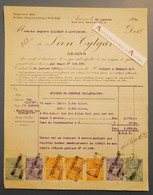 Léon TYTGAT - Grains - Anvers - Facture 1923 -- M. GILLEROT à Louvignies - Belgique - Fiscaux - Pierard - Avoines - Agriculture