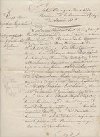 Epfig, Barr, Sélestat,1872, Naissance En 1808 De Marie Riss, Fille De Marie Kuhn, Cachet Mairie D'Epfi, Bas-Rhin - Naissance & Baptême