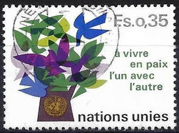 United Nations (Genova) 1978 - Mi 72 - YT 72 ( Allegory Of Peace : Tree With Doves ) - Gebruikt