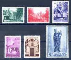 Belgique COB N°946 à 951 (Béguinage De Bruges) 1954 - MNH - (F2041) - Nuevos