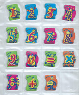 Complete Set Danone Number Magneten Nederland Magnets Aimant Danoontje - Letras & Cifras