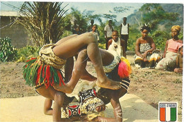 Cote D'Ivoire Danses Acrobatiques De Man - Côte-d'Ivoire