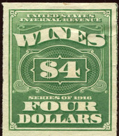Pays : 174,1 (Etats-Unis)   Stamp Number : 81 Fiscaux - Impôt Sur Le Vin - Revenues