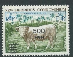Nouvelles Hébrides N° 475 XX  Série Courante Légende  Anglaise : 500 Fnh Sur 10 F. Sans Charnière TB - Used Stamps