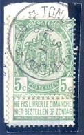 Belgique COB N°83 Cachet Relais (étoile) TONGERLOO - (F2070) - 1893-1907 Stemmi