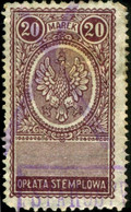 Pays : 390,02 Pologne : Fiscaux  (Colnect N° : PL R 29 ) - Used Stamps