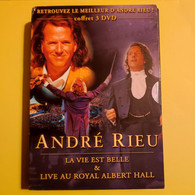 Coffret De 3 Dvd ANDRE RIEU La Vie Est Belle & Live Au Royal Albert Hall - DVD Musicali