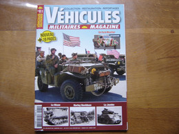 VEHICULES MILITAIRES MAGAZINE 81 Materiel Armee Sommaire En Photo AFFICHE POSTER - Weapons