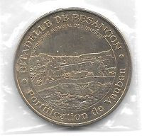 Médaille Touristique  Monnaie  De  Paris  2013, Ville CITADELLE DE BESANÇON, FORTIFICATION DE VAUBAN N° 2  ( 25 ) - 2013