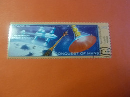 Y.A.R - Conquest Of Mars - Space 70 - Val 1/4 B - Postage - Multicolore - Oblitéré - Année 1970 - - Yemen