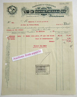 Papiers Et Cartons, Vve De Tournay-Catala & Fils, Rue Du Boulet, Bruxelles 1926 - 1900 – 1949