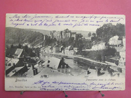 Visuel Pas Très Courant - Belgique - Luxembourg - Bouillon - Panorama Avec Le Château - Précurseur 1904 - R/verso - Bouillon