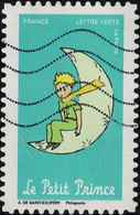 France 2021 Oblitéré Used Les 75 Ans Du Petit Prince Le Petit Prince Assis Sur La Lune Y&T 2008 - Used Stamps