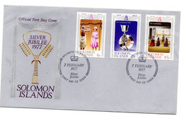 Carta De  Islas Salomon De 1977 - Solomon Islands (1978-...)
