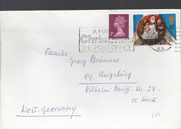 Groot-Brittannië Brief  Met 2 Zegels (4460) - Covers & Documents