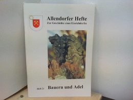 Allendorfer Hefte - Heft 2 : Bauern Und Adel - Alemania Todos