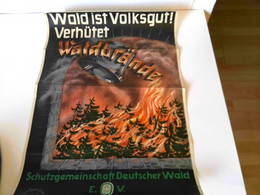 Plakat: Wald Ist Volksgut! Verhütet Waldbärnde - Nature