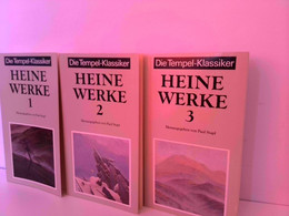 Konvolut Bestehend Aus 3 Bänden Zum Thema: Heine Werke. Die Tempel Klassiker (kpl). - Autores Alemanes