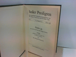 BASLER PREDIGTEN PSALM 49 - Sonstige & Ohne Zuordnung