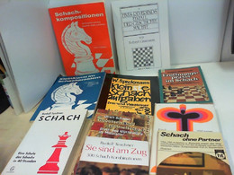 Konvolut Bestehend Aus 10 Bänden Zum Thema: Schach. - Sport