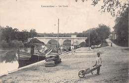 47 - LOT ET GARONNE - LAVARDAC - Les Quais - Cliché A. Durrua (10149) - Lavardac