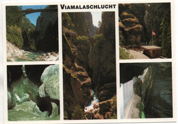 THUSIS Viamalaschlucht Bus Auf Brücke - Thusis