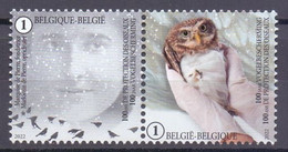 Belgie - 2022 ** 100 Jaar Vogelbescherming  ** - Ungebraucht