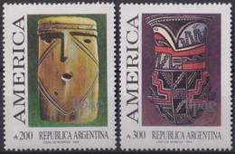 F-EX30826 ARGENTINA MNH 1989 AMERICA UPAEP DISCOVERY ARCHEOLOGY POTTERY. - Indiens D'Amérique