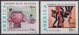 F-EX30988 EL SALVADOR MNH 1989 AMERICA UPAEP DISCOVERY COSTUMES ARCHEOLOGY. - Indiens D'Amérique