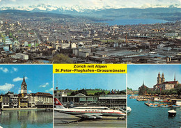 Zürich (Suisse) - Mit Alpen - Multivues - ZH Zürich
