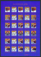 FAROËR 1989 JÓL - SHEET **/MNH - Christmas Seals - Weihnachtsvignetten - Kerstsluitzegels - Faeroër