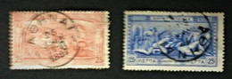 1896-1906 Olympische Spiele Mi. 101, 150 - Oblitérés