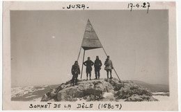 Sommet De La Dôle (Jura). Suisse. 17 Avril 1927. - Lieux