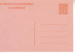 Avis De Changement D'adresse 26 F -  26 III - Addr. Chang.