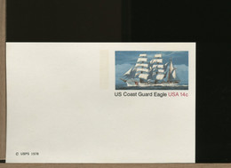 USA - Cartolina Intero Postale - US COAST GUARD EAGLE   14c - 1961-80