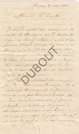 MERCHTEM - Manuscript - 1844   (W106) - Manuscrits