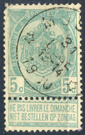Belgique COB N°83 Cachet Relais (étoile) MUSSON - (F2131) - 1893-1907 Wappen