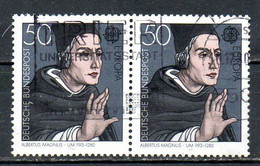 ALLEMAGNE. N°893 Oblitéré De 1980. Albertus Magnus. - Théologiens