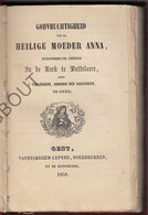 BOTTELARE/Merelbeke - Heilige Moeder Anna - Druk: Vanryckegem-Lepère, Gent 1858 (W117) - Oud