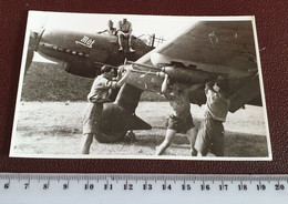 REPRO Romania Romanian Photo Military WW 2 2WK Technic Technik Photo Foto Airplane Flugzeug ME109 IAR80 PZL JUNKERS 044 - Krieg, Militär