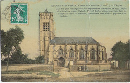 ECOUST-SAINT-MEIN - Canton De Croisilles - L'église - 1908 - Other Municipalities