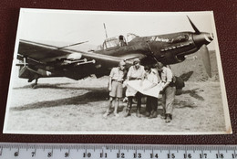 REPRO Romania Romanian Photo Military WW 2 2WK Technic Technik Photo Foto Airplane Flugzeug ME109 IAR80 PZL JUNKERS 066 - Guerra, Militari