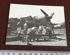 REPRO Romania Romanian Photo Military WW 2 2WK Technic Technik Photo Foto Airplane Flugzeug ME109 IAR80 PZL JUNKERS 101 - Krieg, Militär