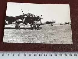 REPRO Romania Romanian Photo Military WW 2 2WK Technic Technik Photo Foto Airplane Flugzeug ME109 IAR80 PZL JUNKERS 118 - Guerra, Militares