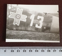 REPRO Romania Romanian Photo Military WW 2 2WK Technic Technik Photo Foto Airplane Flugzeug ME109 IAR80 PZL JUNKERS 123 - Guerra, Militares