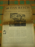 Journal De Propagante Allemand DAS REICH édité Par Le Parti National-socialiste - Mars 1941 N° 12 - Tedesco