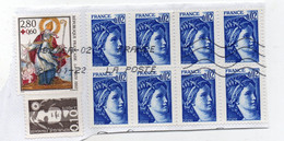 N°2853 N°2617 N°1963        Sur Fraguement - Used Stamps