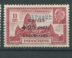 Kouang Tcheou   Yvert N°  157   (*) -   Bip 8623 - Unused Stamps