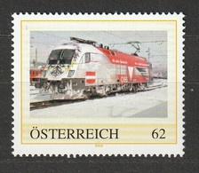 Personalisierte BM Eisenbahn Taurus Mit Bundesheer Und Bundesadlerlackierung ** Postfrisch - Private Stamps