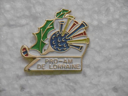 Pin's Sports GOLF Pro-Am LORRAINE - Pins Badge Tees Ball Golf - Golf